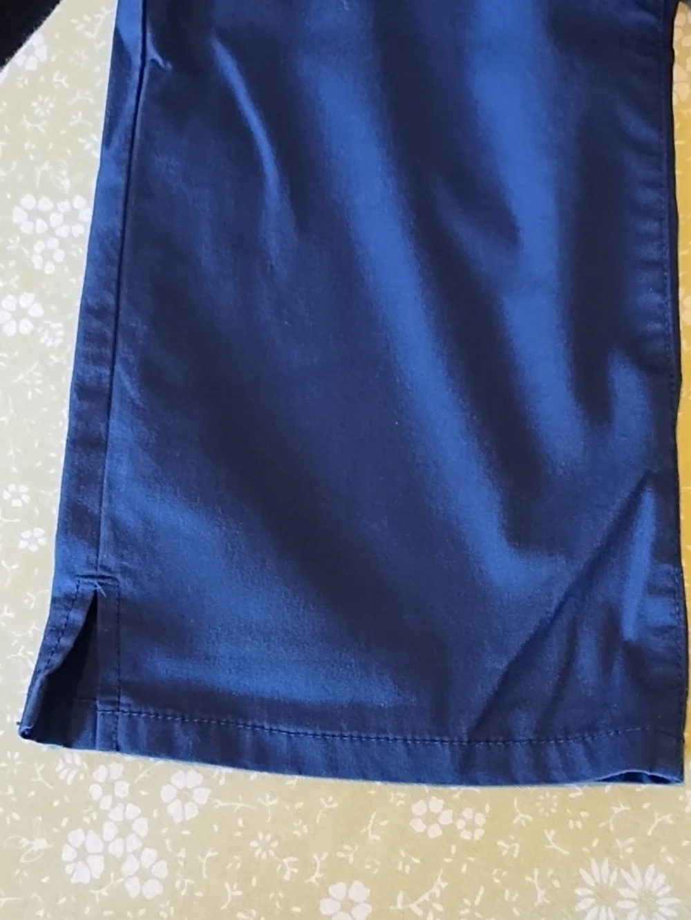 Jaanuu Women's Straight Leg Four Pocket Scrub Pants Size XS J95083 Navy Blue